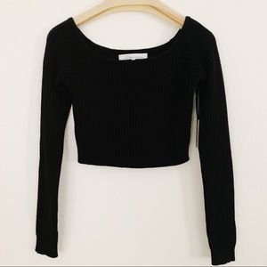 Lovers + Friends Sweaters - NWT Lovers + Friends Bells Crop Sweater Lovers + Friends Sweaters - NWT Lovers + Friends Bells Crop Sweater